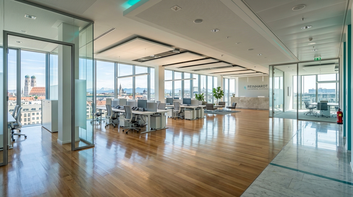 Modernes Münchner Büro